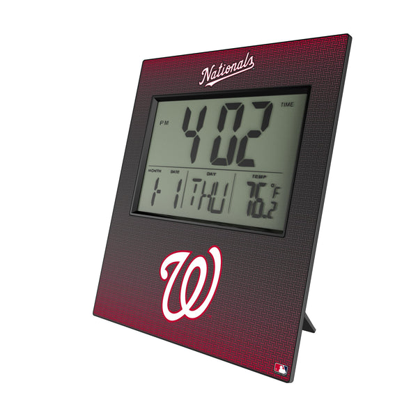 Washington Nationals Linen Wall Clock