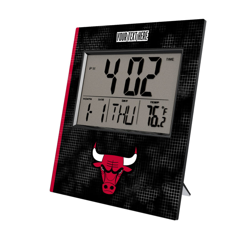 Chicago Bulls Personalized Hatch Wall Clock