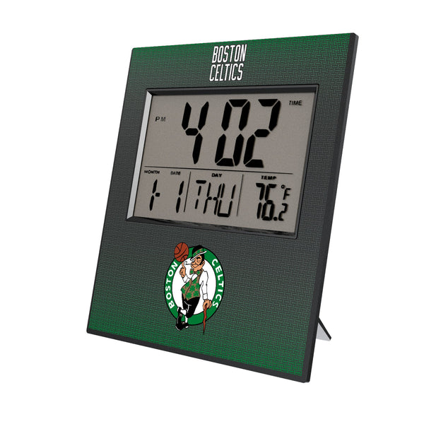 Boston Celtics Linen Wall Clock