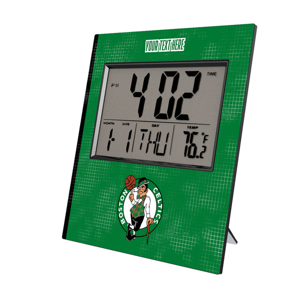 Boston Celtics Personalized Hatch Wall Clock