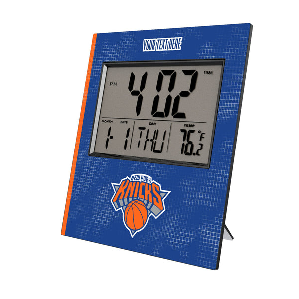 New York Knicks Personalized Hatch Wall Clock