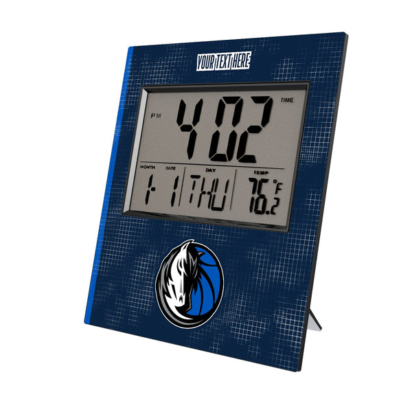 Dallas Mavericks Personalized Hatch Wall Clock