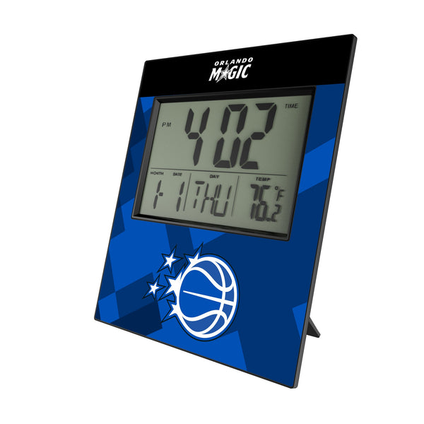 Orlando Magic Color Block Wall Clock