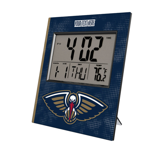 New Orleans Pelicans Personalized Hatch Wall Clock
