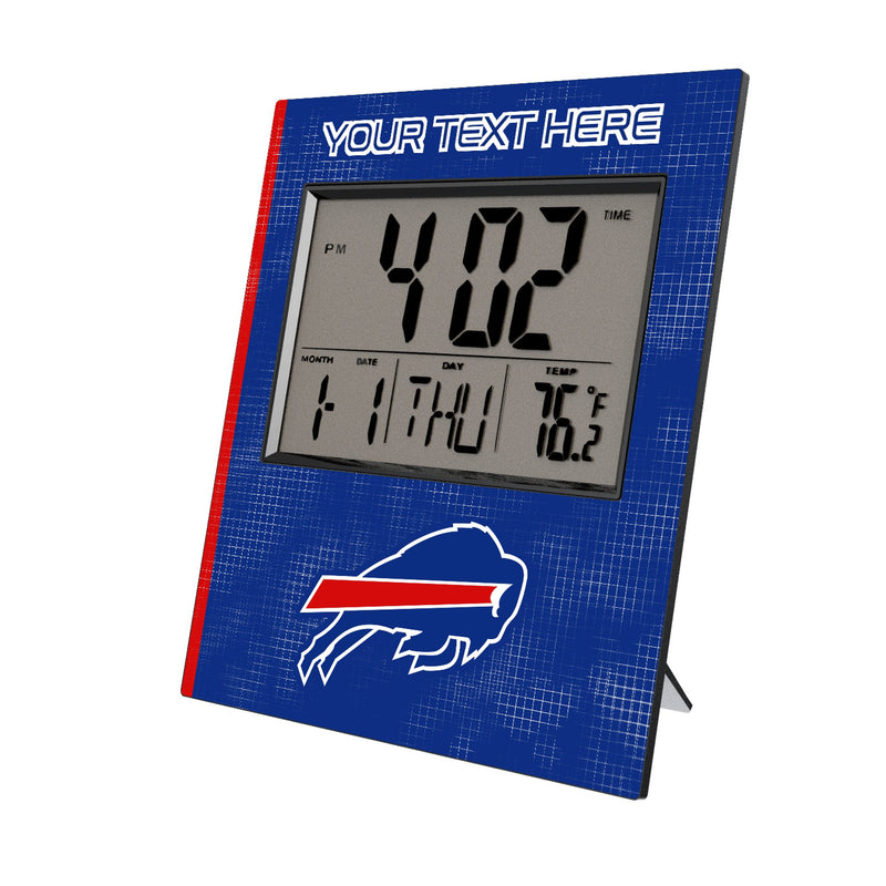 Buffalo Bills Personalized Hatch Wall Clock