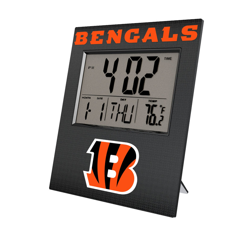 Cincinnati Bengals Linen Wall Clock