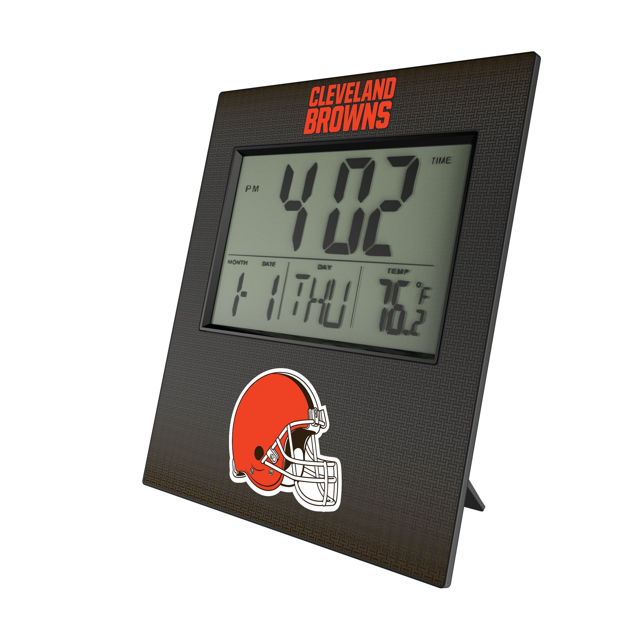 Cleveland Browns Linen Wall Clock
