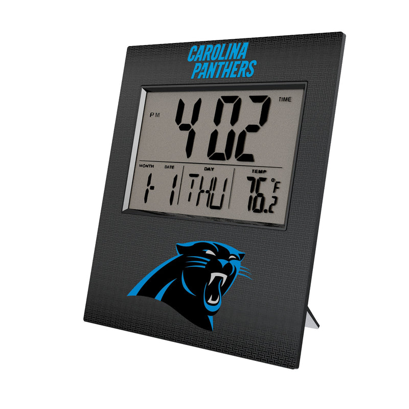 Carolina Panthers Linen Wall Clock