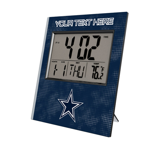 Dallas Cowboys Personalized Hatch Wall Clock