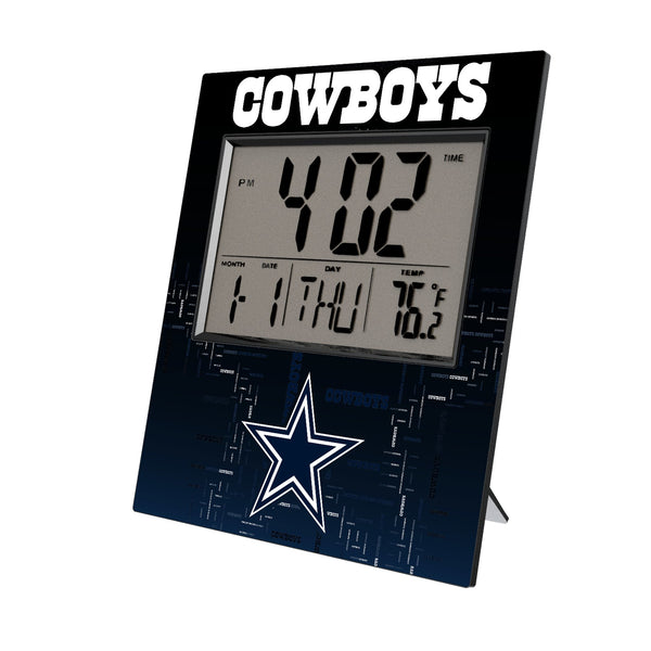 Dallas Cowboys Quadtile Wall Clock