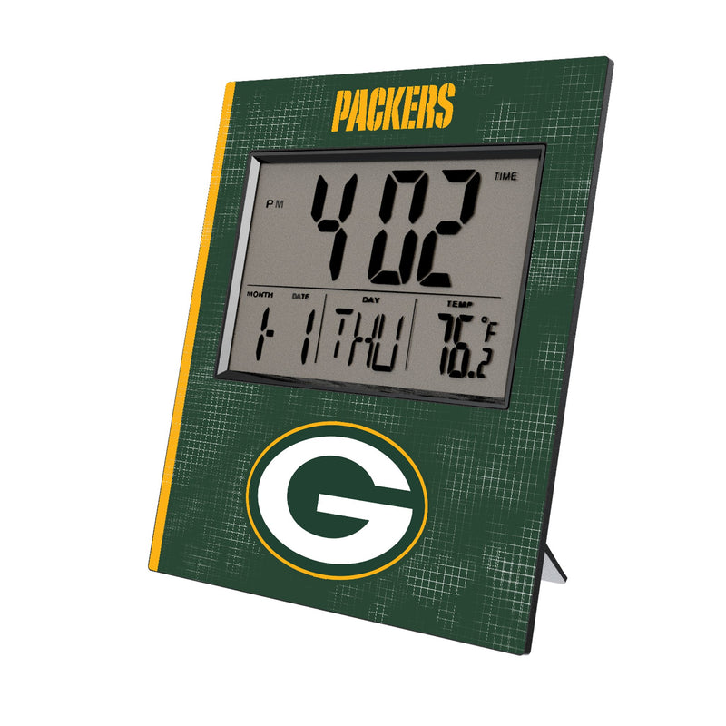 Green Bay Packers Hatch Wall Clock