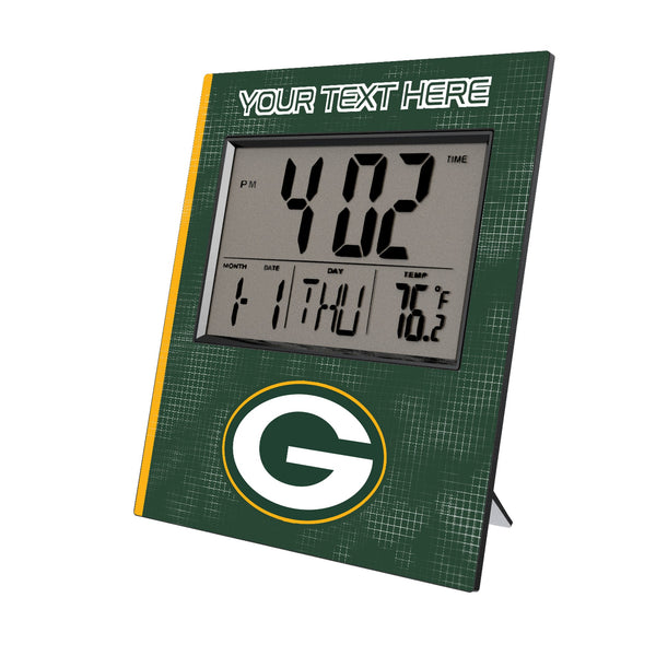 Green Bay Packers Personalized Hatch Wall Clock