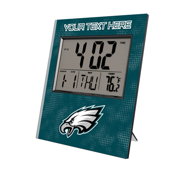 Philadelphia Eagles Personalized Hatch Wall Clock