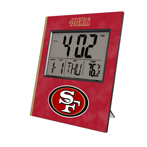 San Francisco 49ers Hatch Wall Clock