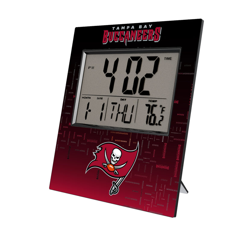 Tampa Bay Buccaneers Quadtile Wall Clock