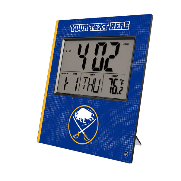 Buffalo Sabres Personalized Hatch Wall Clock
