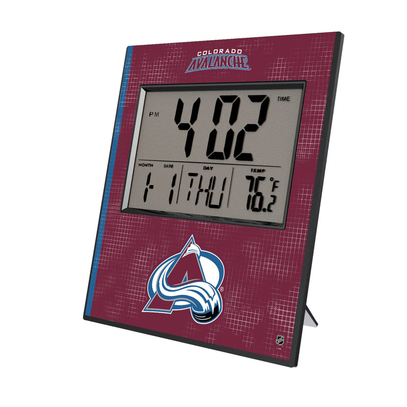 Colorado Avalanche Hatch Wall Clock