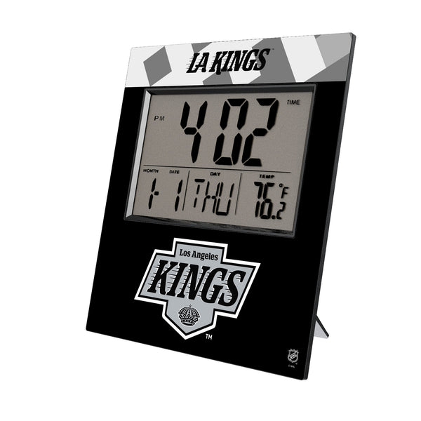 LA Kings Color Block Wall Clock