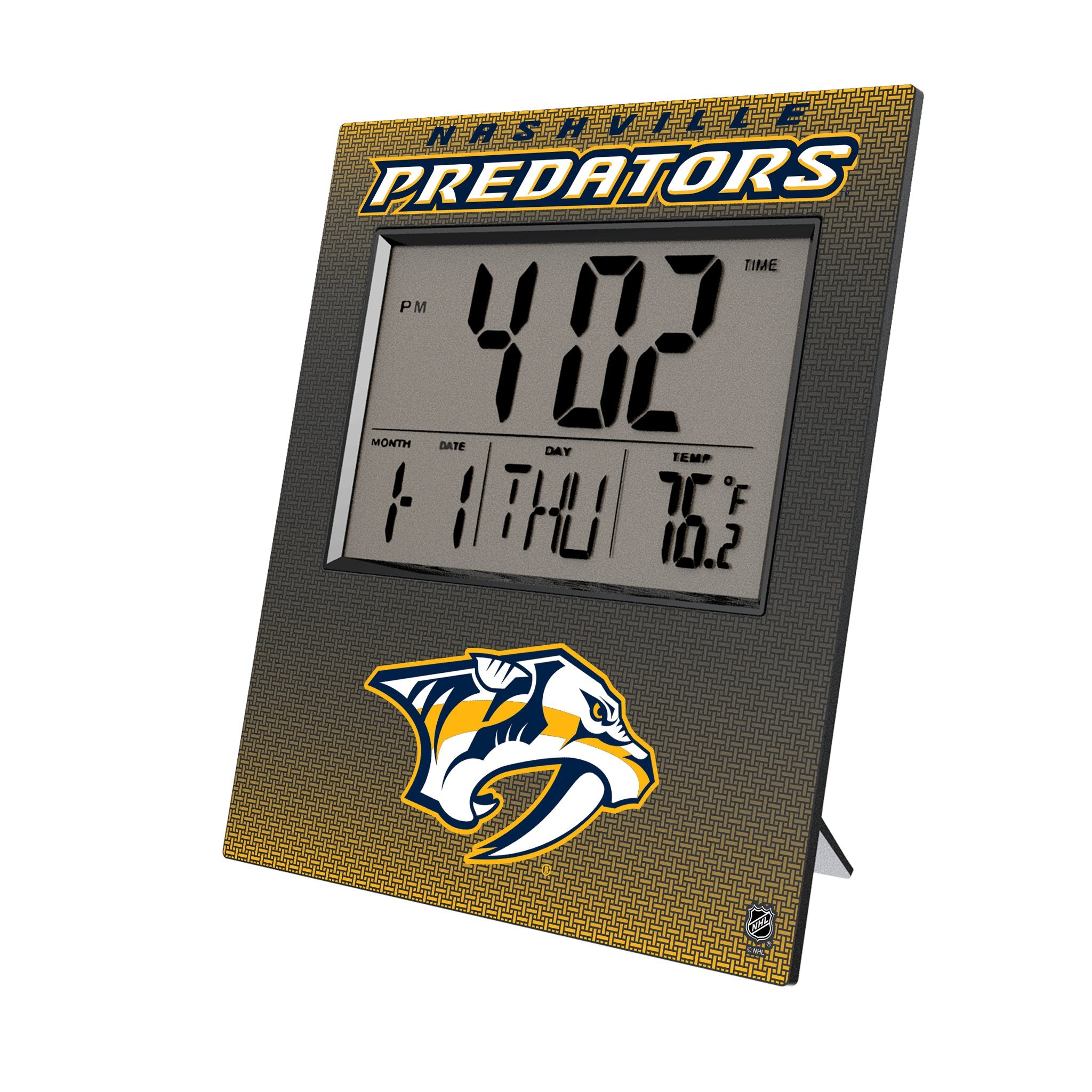 Nashville Predators Linen Wall Clock