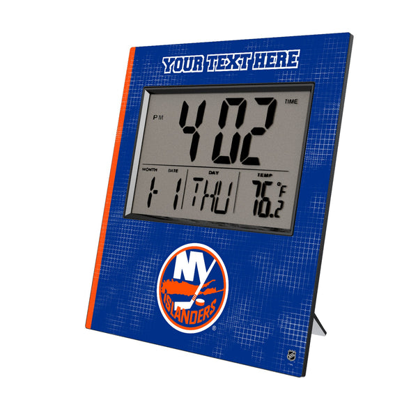 New York Islanders Personalized Hatch Wall Clock