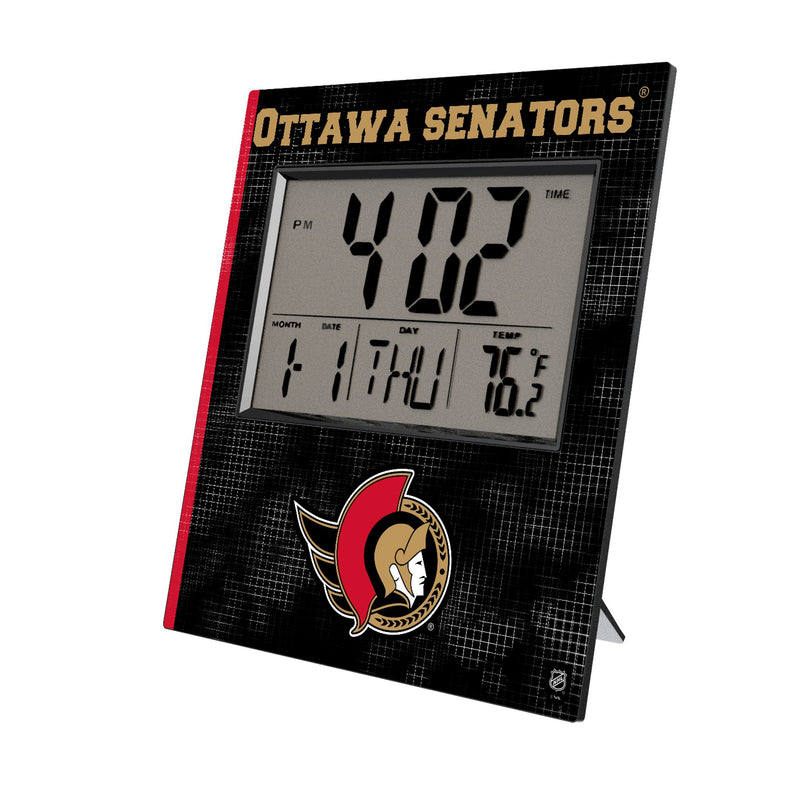 Ottawa Senators Hatch Wall Clock