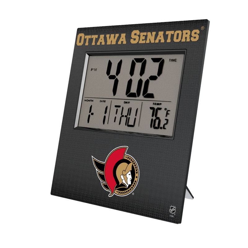 Ottawa Senators Linen Wall Clock