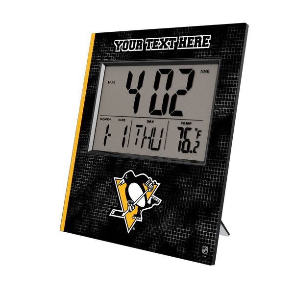 Pittsburgh Penguins Personalized Hatch Wall Clock
