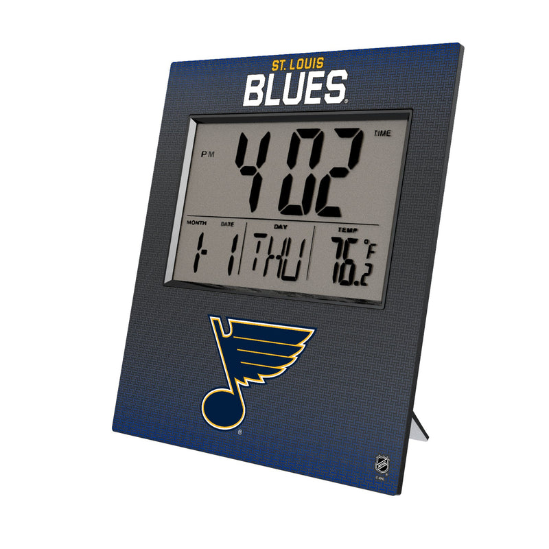 St. Louis Blues Linen Wall Clock