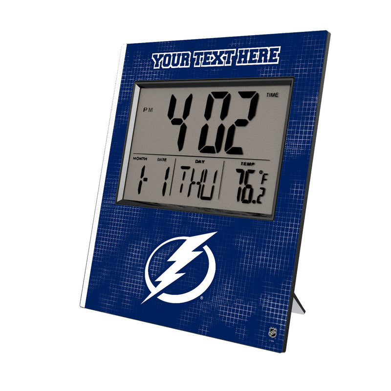 Tampa Bay Lightning Personalized Hatch Wall Clock