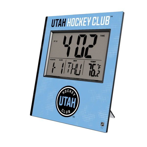 Utah Hockey Club Hatch Wall Clock