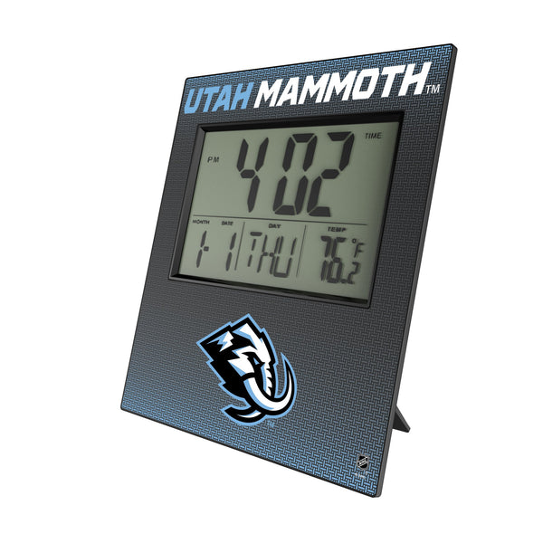 Utah Mammoth Linen Wall Clock