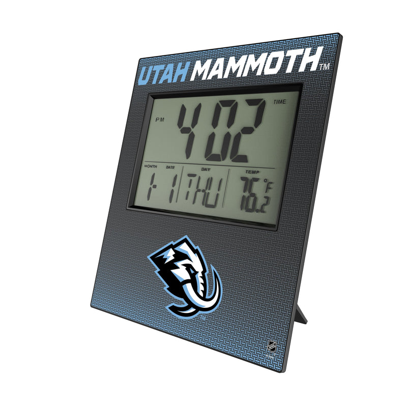 Utah Mammoth Linen Wall Clock