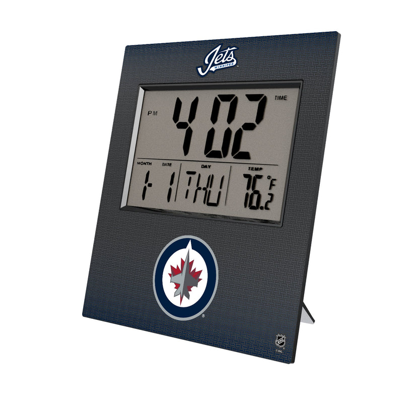 Winnipeg Jets Linen Wall Clock