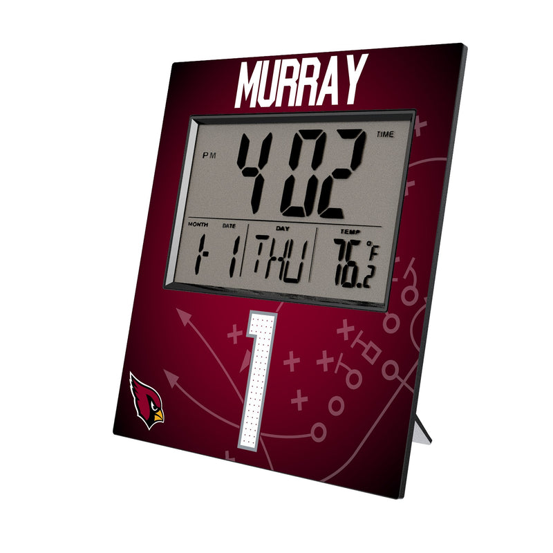Kyler Murray Arizona Cardinals 1 Game Tactic Wall Clock