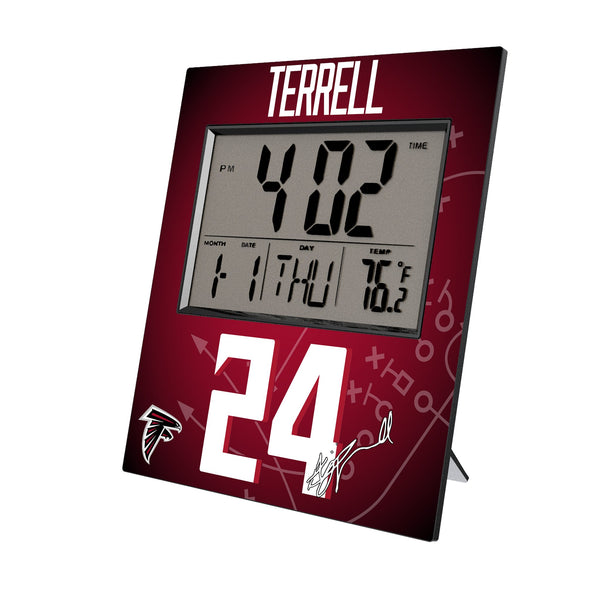 A.J. Terrell Atlanta Falcons 24 Ready Wall Clock