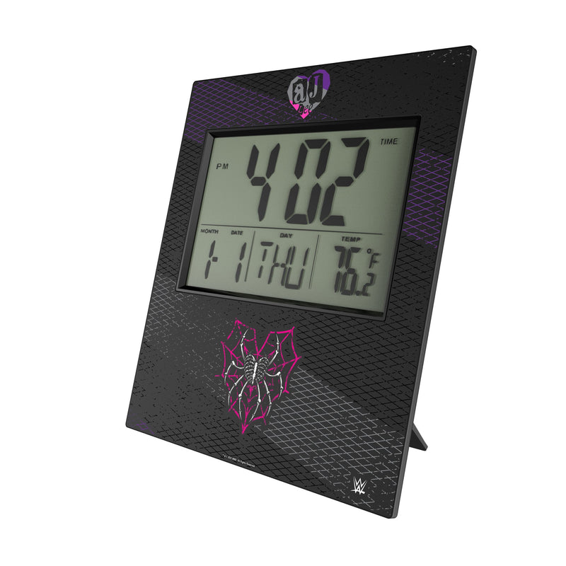 AJ Lee Steel Wall Clock