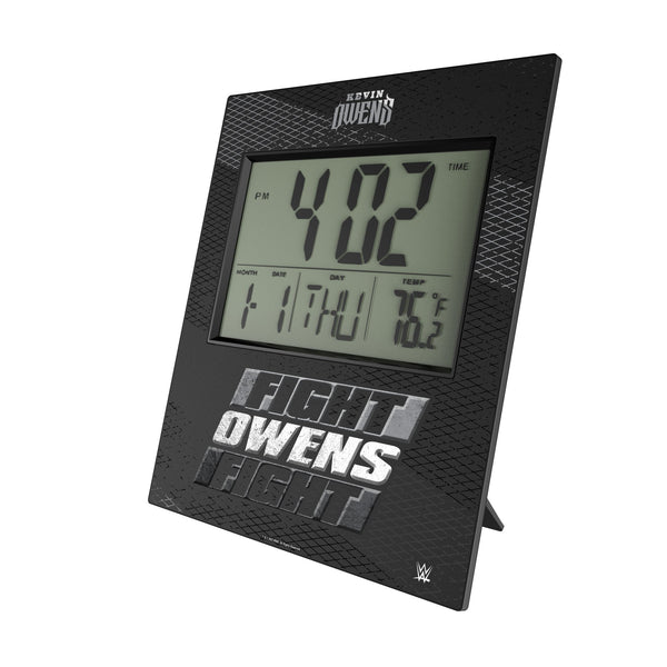 Kevin Owens Steel Wall Clock