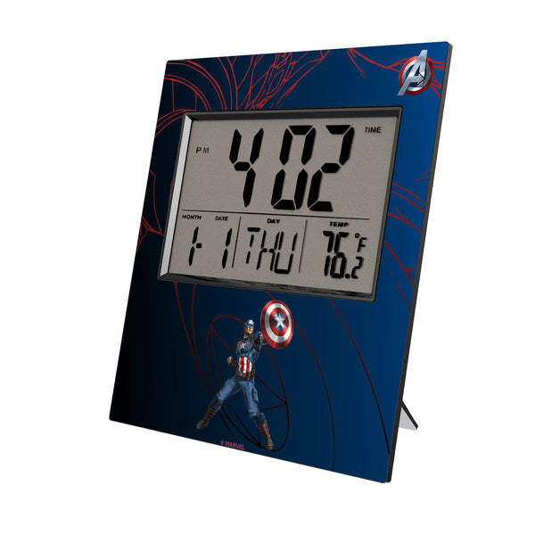 Marvel Avengers Captain America MechLine Wall Clock