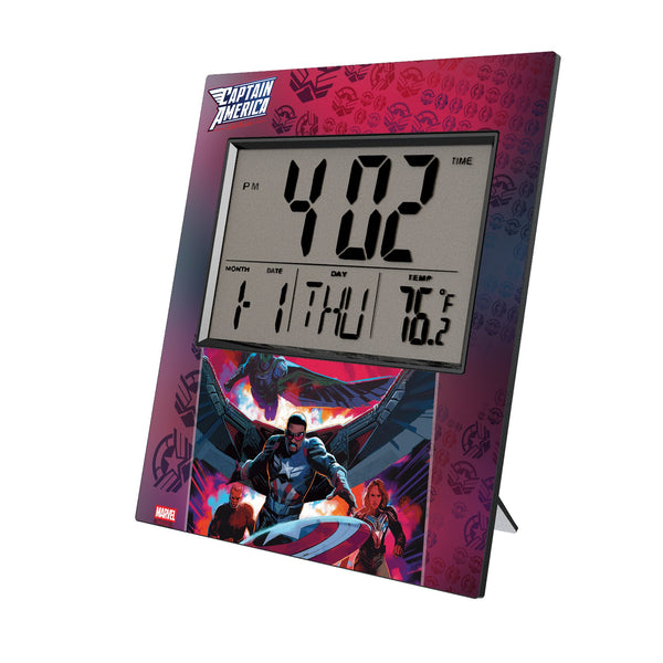 Marvel Avengers Sam Wilson Captain America Cover Art Wall Clock