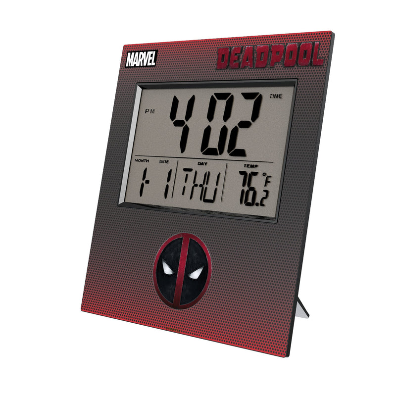 Marvel Deadpool Grid Wall Clock