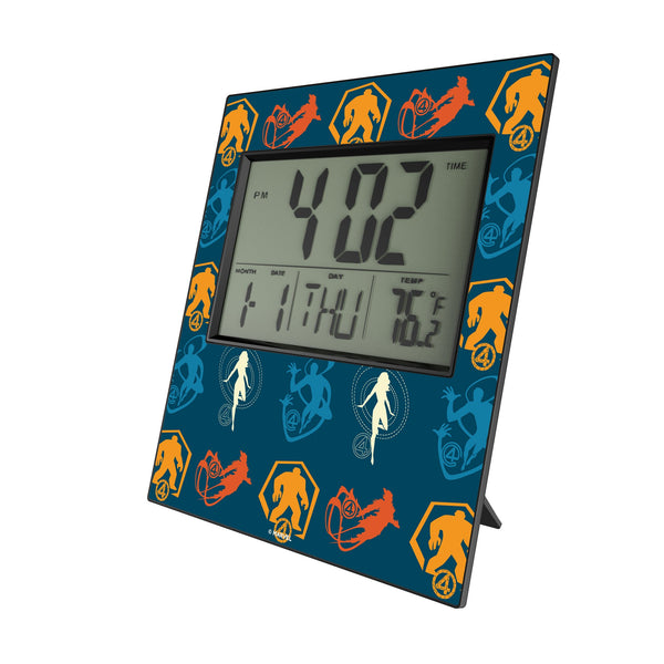 Marvel Fantastic Four Pattern 2 Wall Clock
