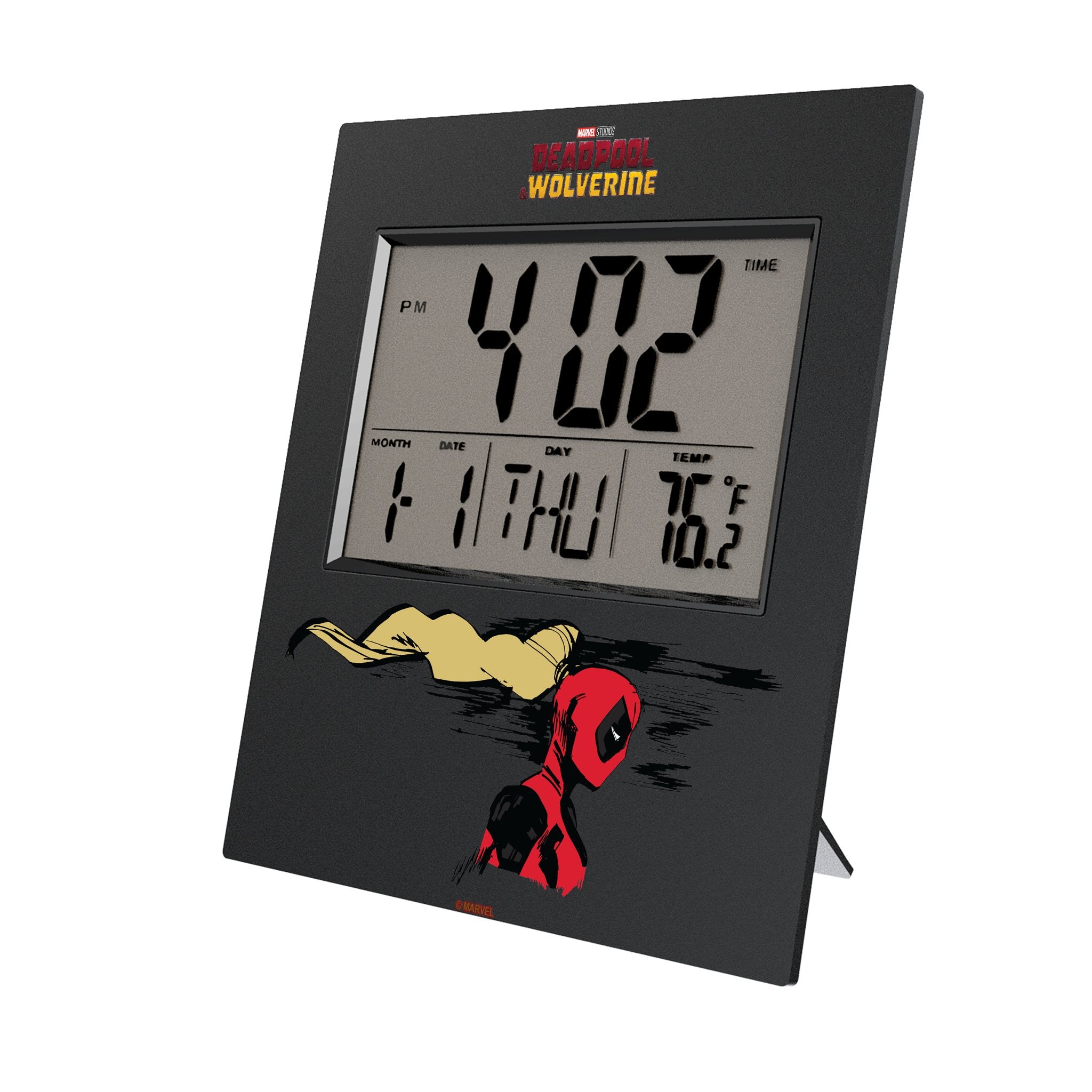 Marvel Ladypool Badge Wall Clock