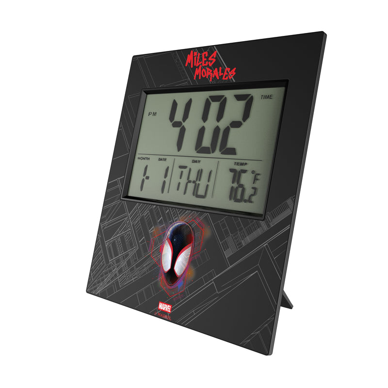 Marvel Miles Morales Badge Wall Clock