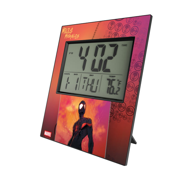 Marvel Miles Morales Cover Art Wall Clock
