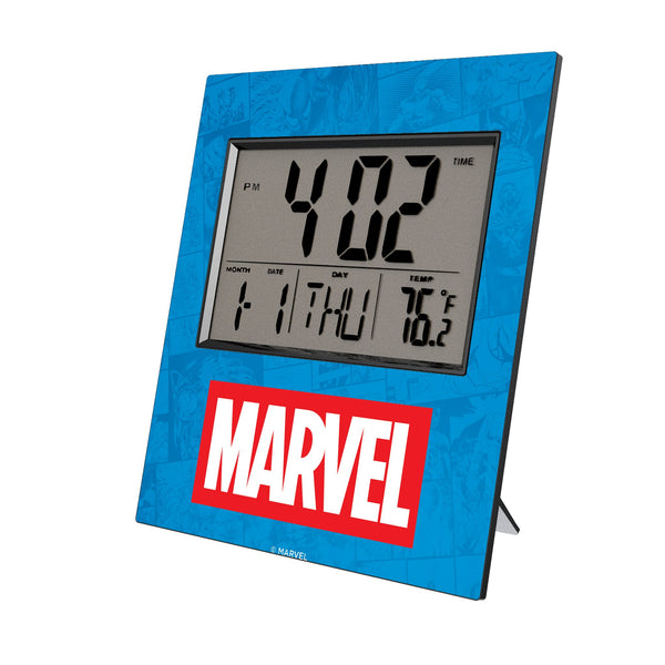 Marvel Comics Marvel Logo Wall Clock