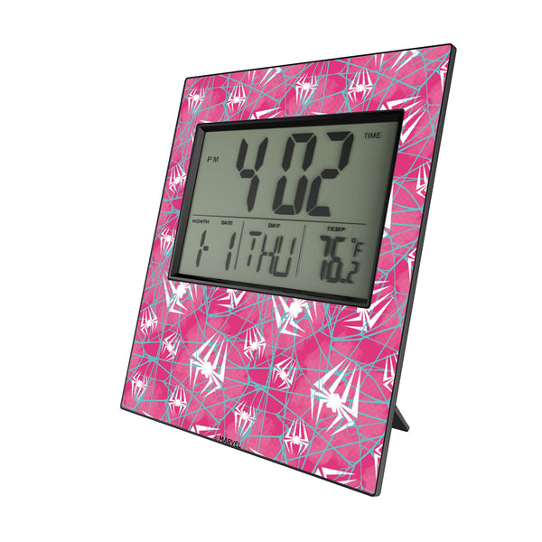 Marvel Spider-Gwen Pattern Wall Clock