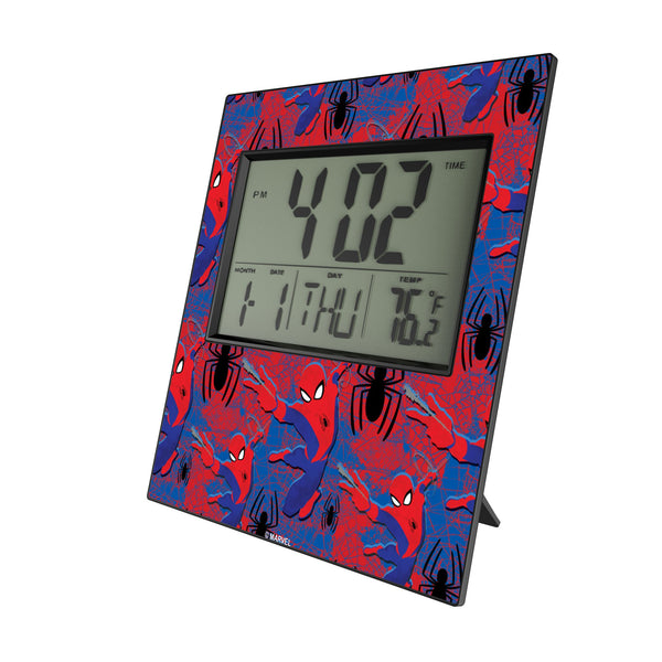 Marvel Spider-Man Pattern Wall Clock