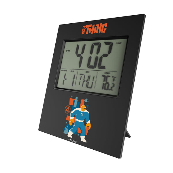 Marvel The Thing Badge Wall Clock