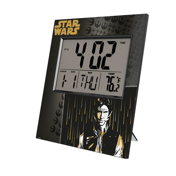 Star Wars Han Solo Portrait Wall Clock