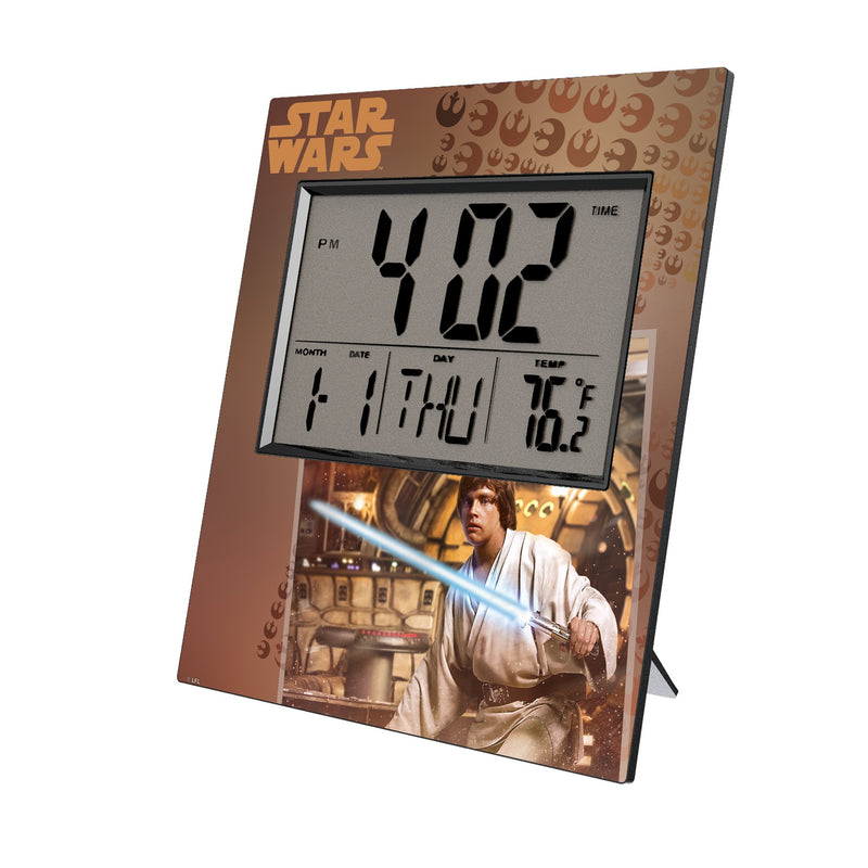 Star Wars Luke Skywalker Portrait Wall Clock